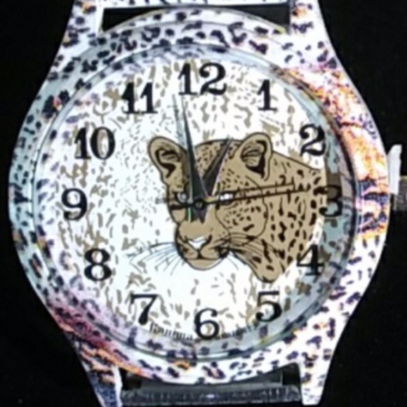 Enter the Leopard Jewelry - Leopard Spotted Watch  NWT